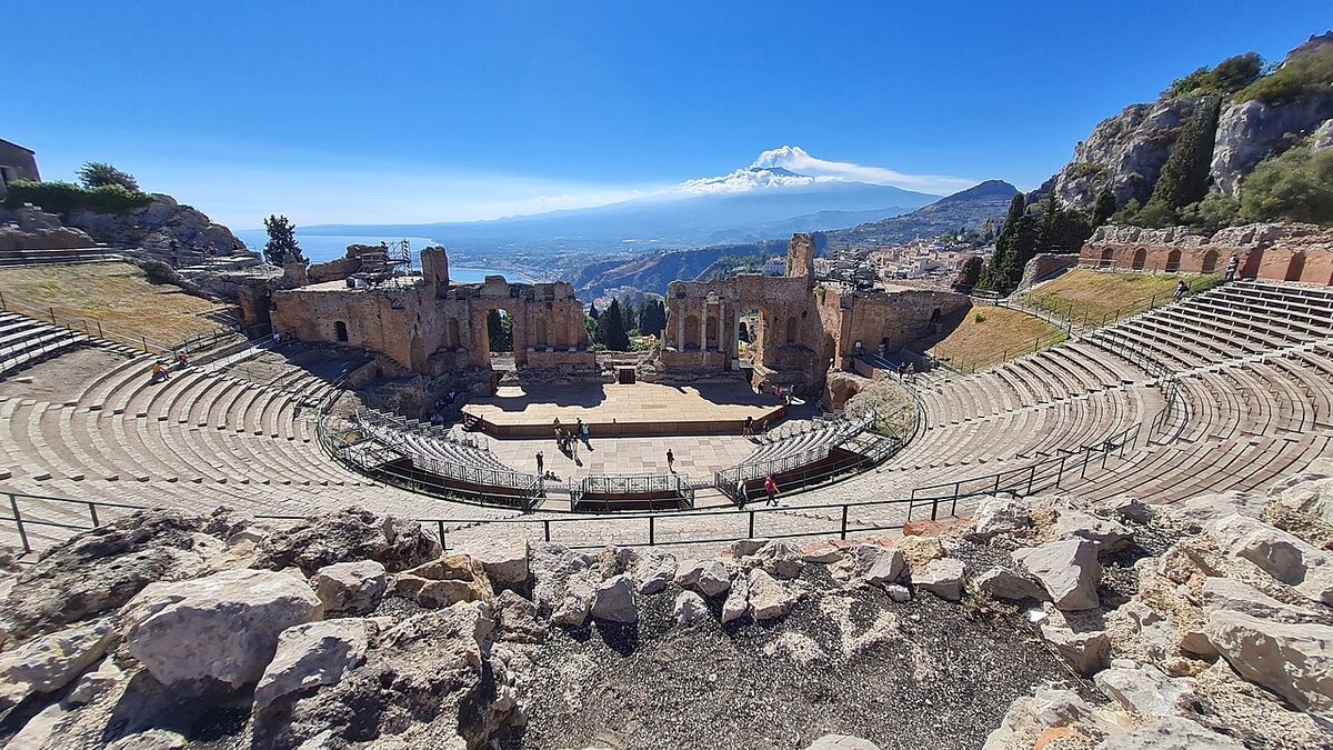 Taormina'da gezilecek yerler: Teatro Greco